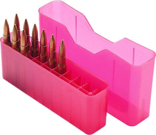 Misc. Accessories MTM Case Gard 4.50" RIFLE SLIP-TOP 20RD 7MM REM CLR RED • Model: 4.50"